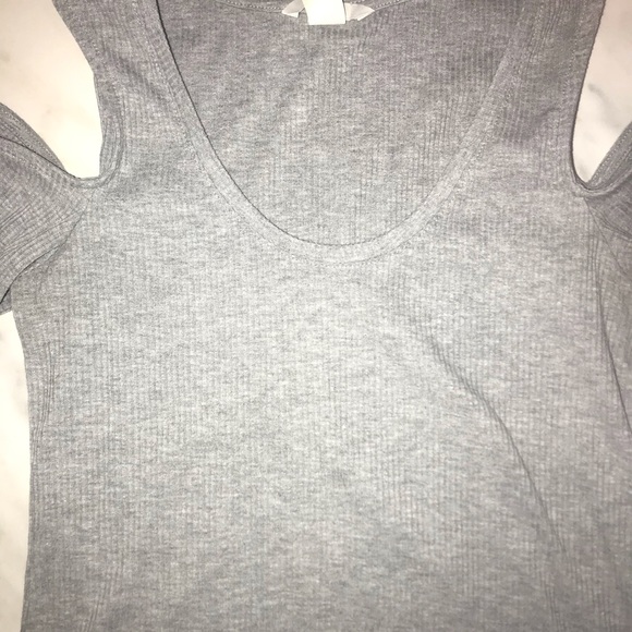 2/$10 H&M Cold Shoulder Top - Picture 2 of 4